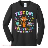 Spru Bruh Its Test Day You Got This Runki Toy Kids Long Sleeve Shirt thumb 0