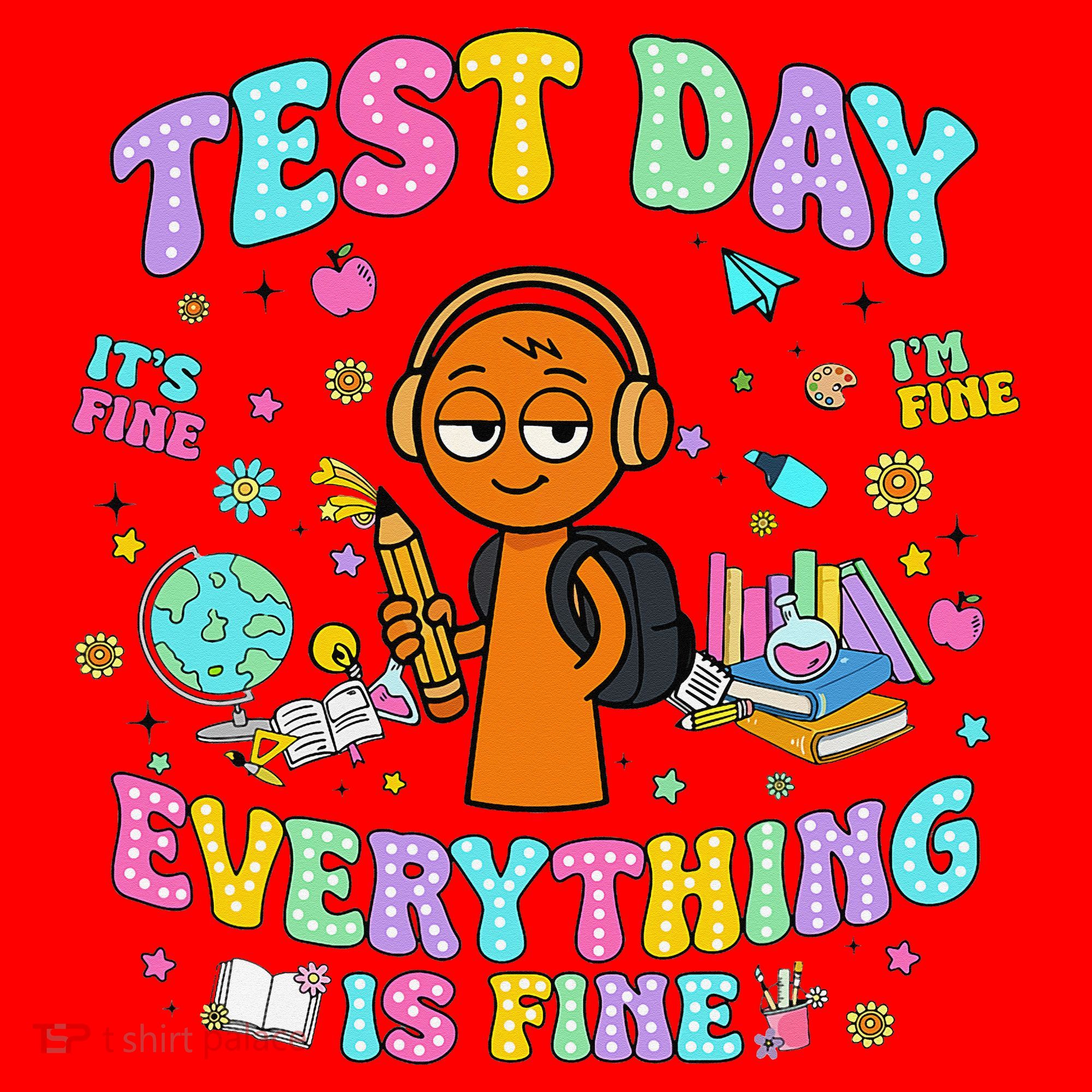 Spru Bruh Its Test Day You Got This Runki Toy Santa Hat