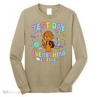 Spru Bruh Its Test Day You Got This Runki Toy Long Sleeve Shirt thumb 0