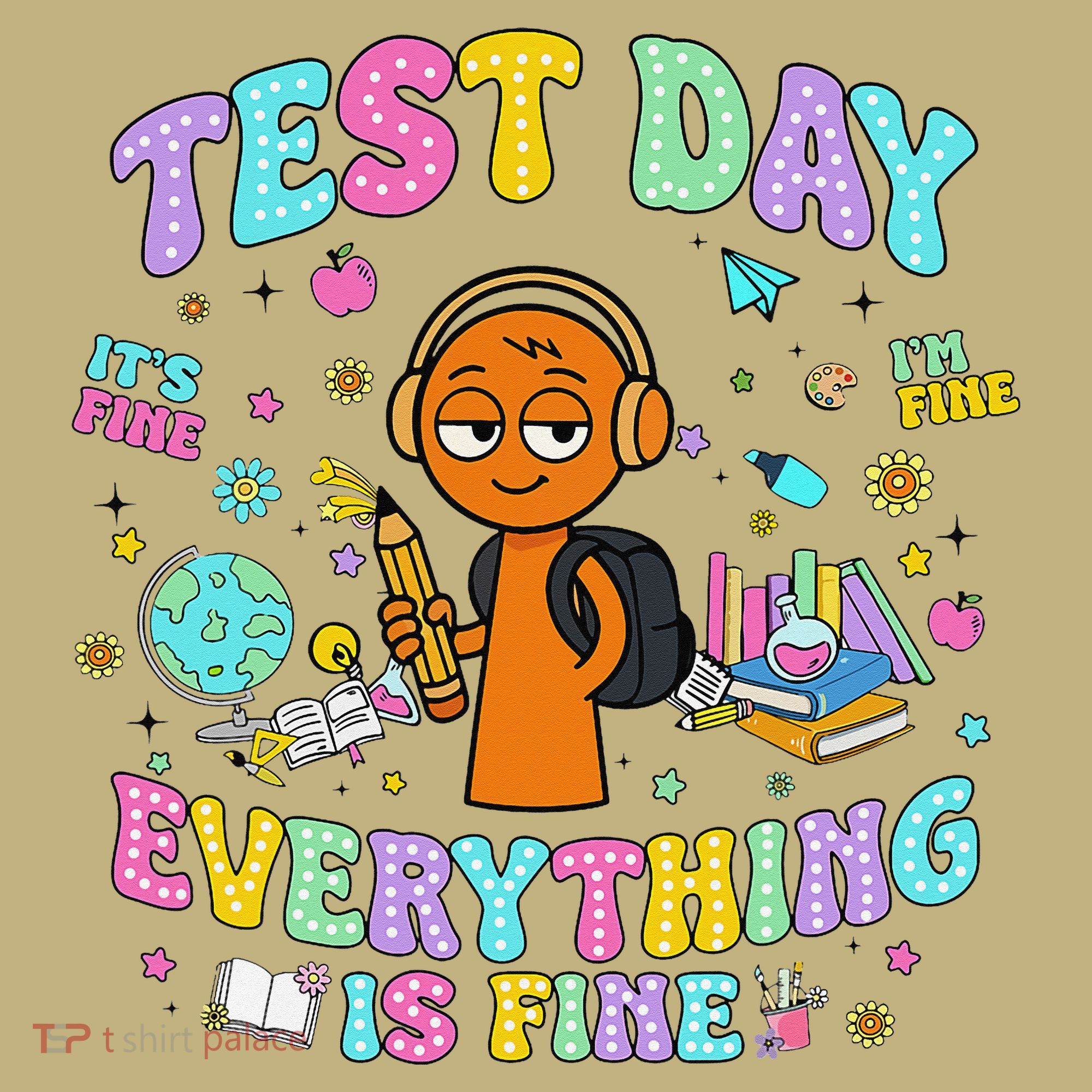 Spru Bruh Its Test Day You Got This Runki Toy Sweatshirt