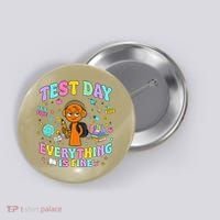 Spru Bruh Its Test Day You Got This Runki Toy Button thumb 0