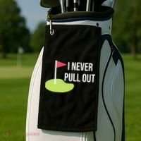 Summerhays Bros I Never Pull Out Golf Towel thumb 2