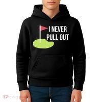 Summerhays Bros I Never Pull Out Kids Hoodie thumb 4