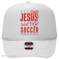 Saved By Jesus Fueled By Soccer Hat thumb 0