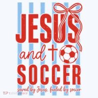 Saved By Jesus Fueled By Soccer Hat thumb 2