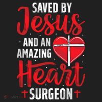 Saved By Jesus Open Heart Surgery Bypass Surgery Survivor Cool Gift Hat thumb 2