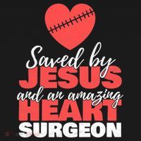 Saved By Jesus Heart Surgeon Surgery Survivor Backpack thumb 2