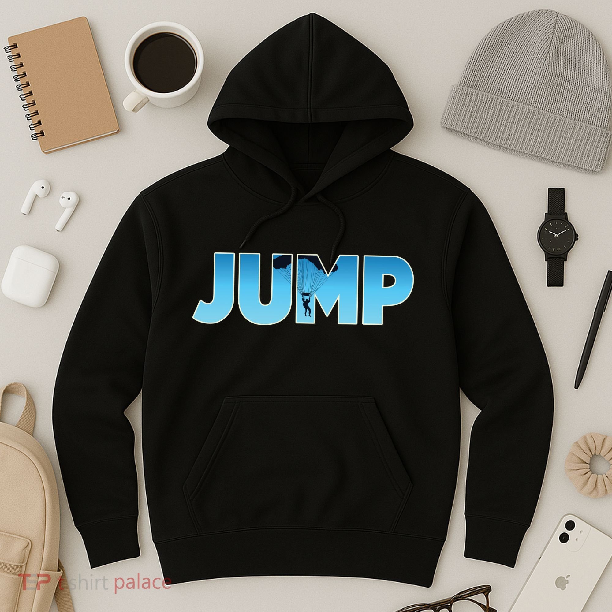Skydiving | Base Jumping | Parachute | Parachutist Hoodie