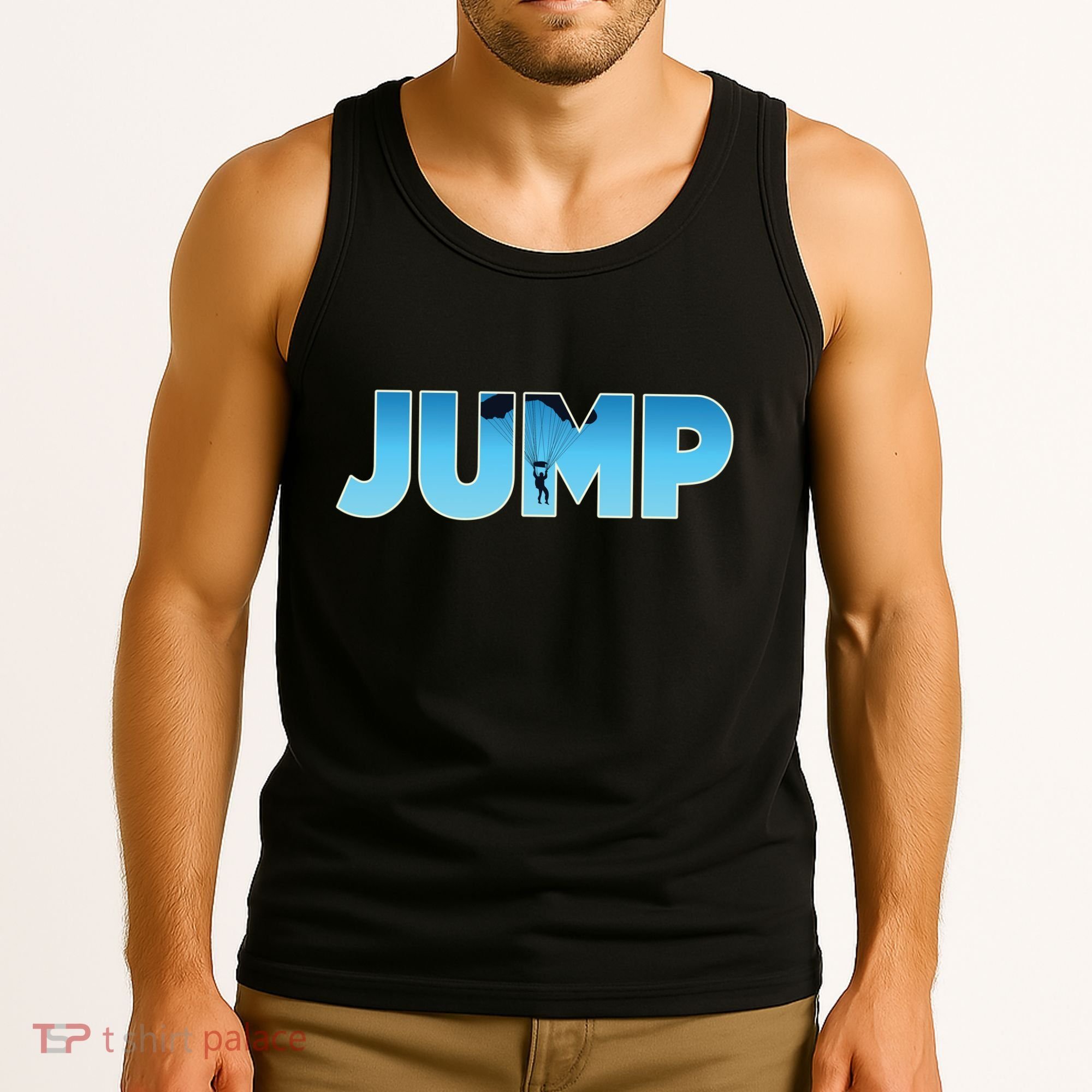 Skydiving | Base Jumping | Parachute | Parachutist Tank Top