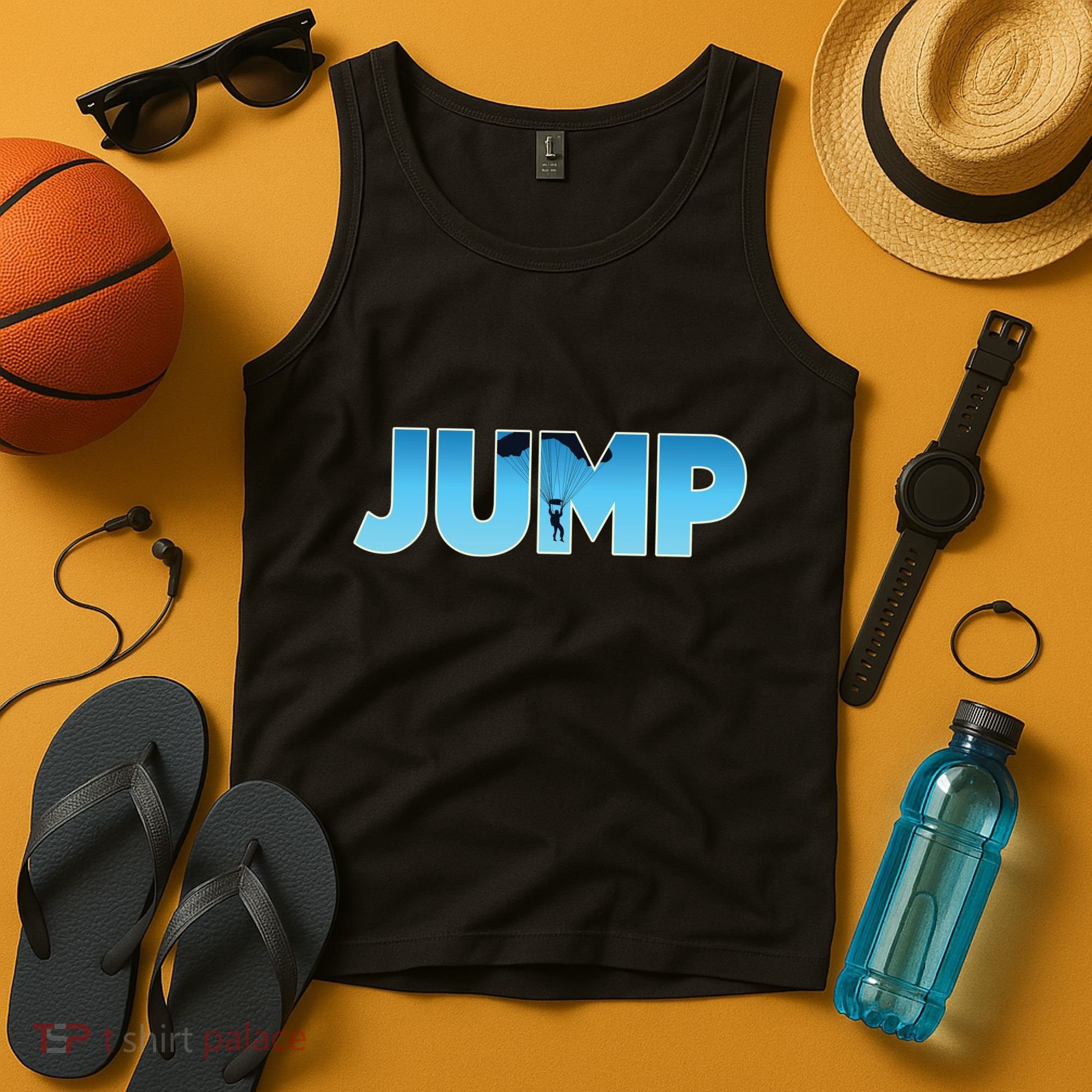 Skydiving | Base Jumping | Parachute | Parachutist Tank Top
