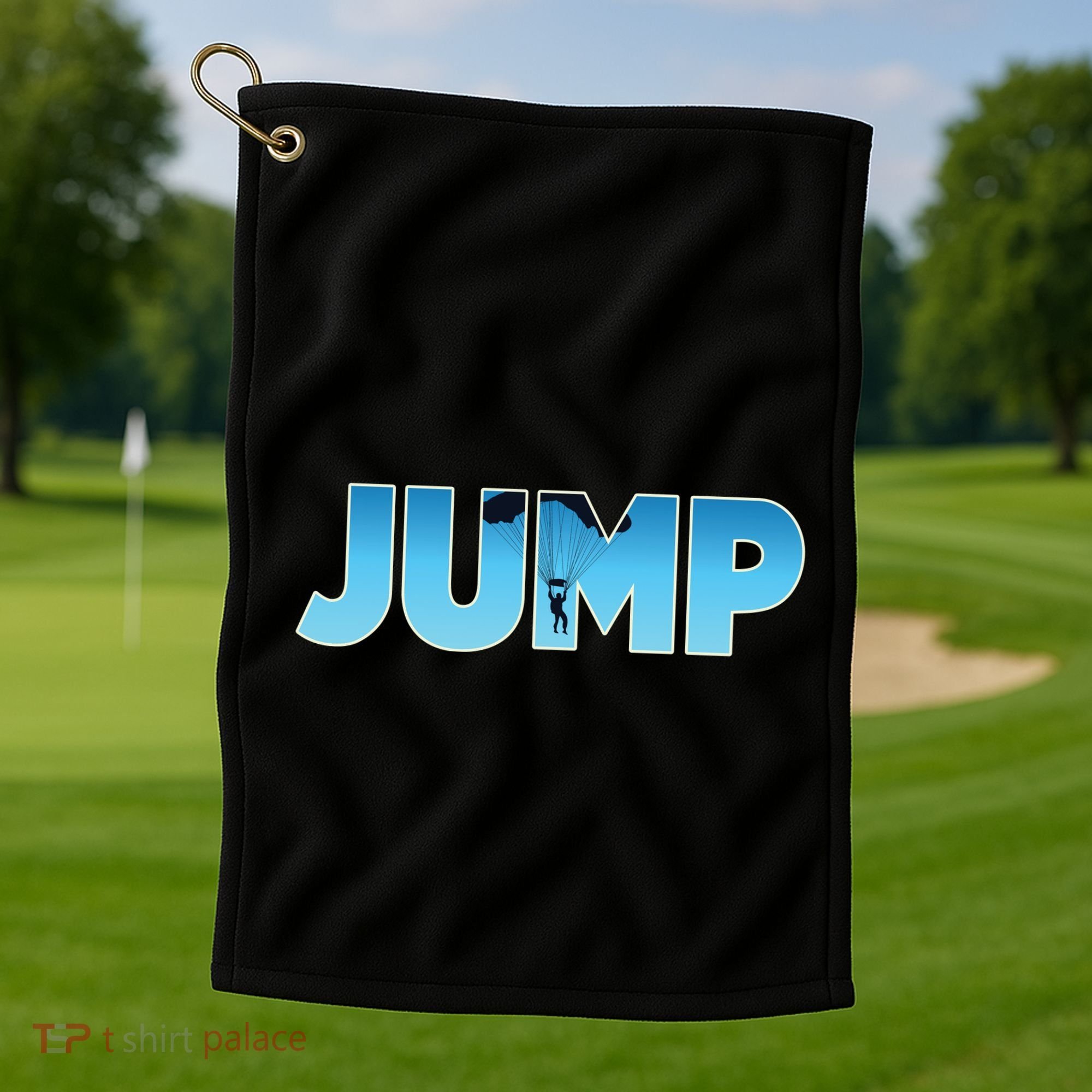 Skydiving | Base Jumping | Parachute | Parachutist Golf Towel