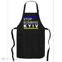 Stop Bombing Kyiv Support Ukraine Apron thumb 0