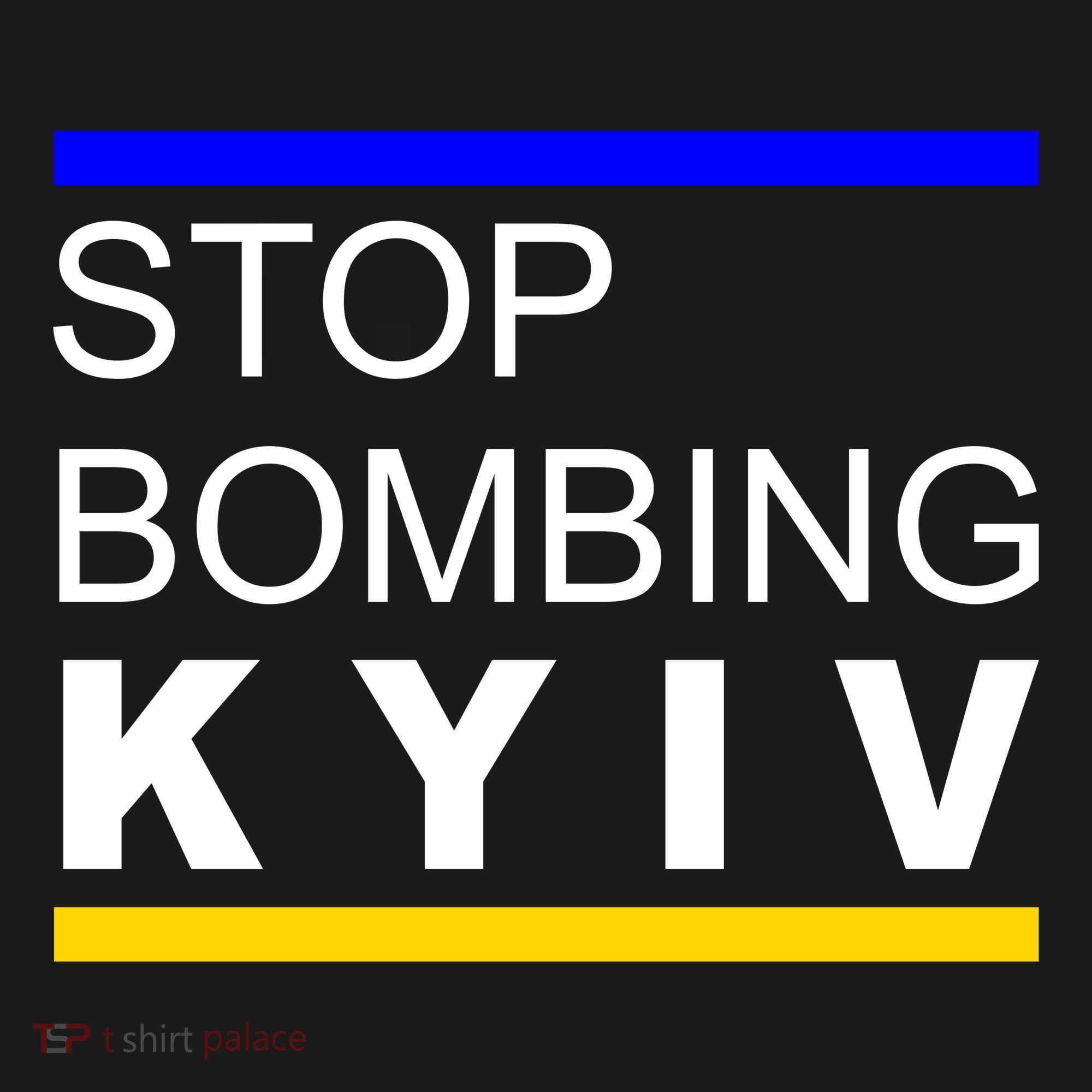 Stop Bombing Kyiv Support Ukraine Backpack