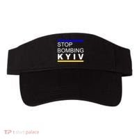 Stop Bombing Kyiv Support Ukraine Visor thumb 0