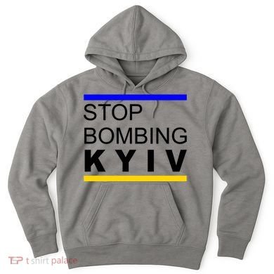 Stop Bombing Kyiv Support Ukraine Hoodie