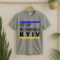 Stop Bombing Kyiv Support Ukraine T-Shirt thumb 2