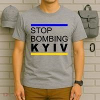 Stop Bombing Kyiv Support Ukraine T-Shirt thumb 6