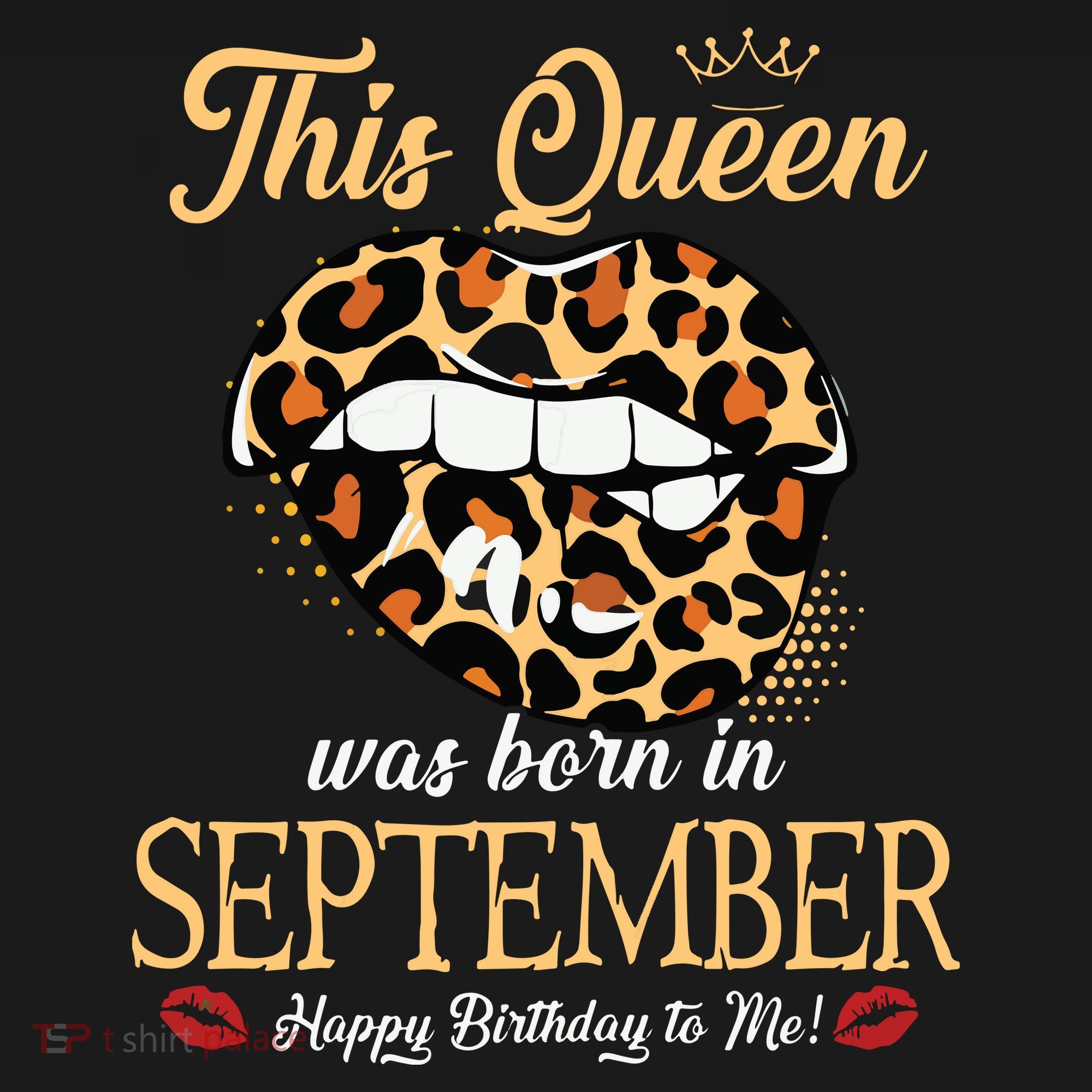September Birthday Leopard Its My Birthday September Queen Pajama Set