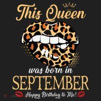 September Birthday Leopard Its My Birthday September Queen Tumbler thumb 3