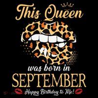 September Birthday Leopard Its My Birthday September Queen Ornament thumb 1