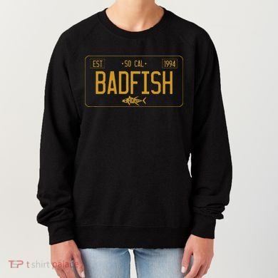 Socal Badfish License Plate Women's Sweatshirt