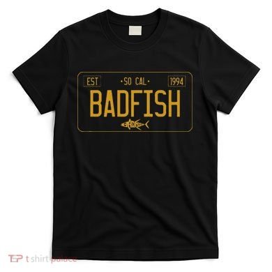 Socal Badfish License Plate T-Shirt