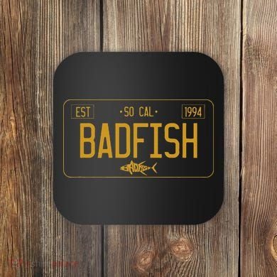 Socal Badfish License Plate Coaster
