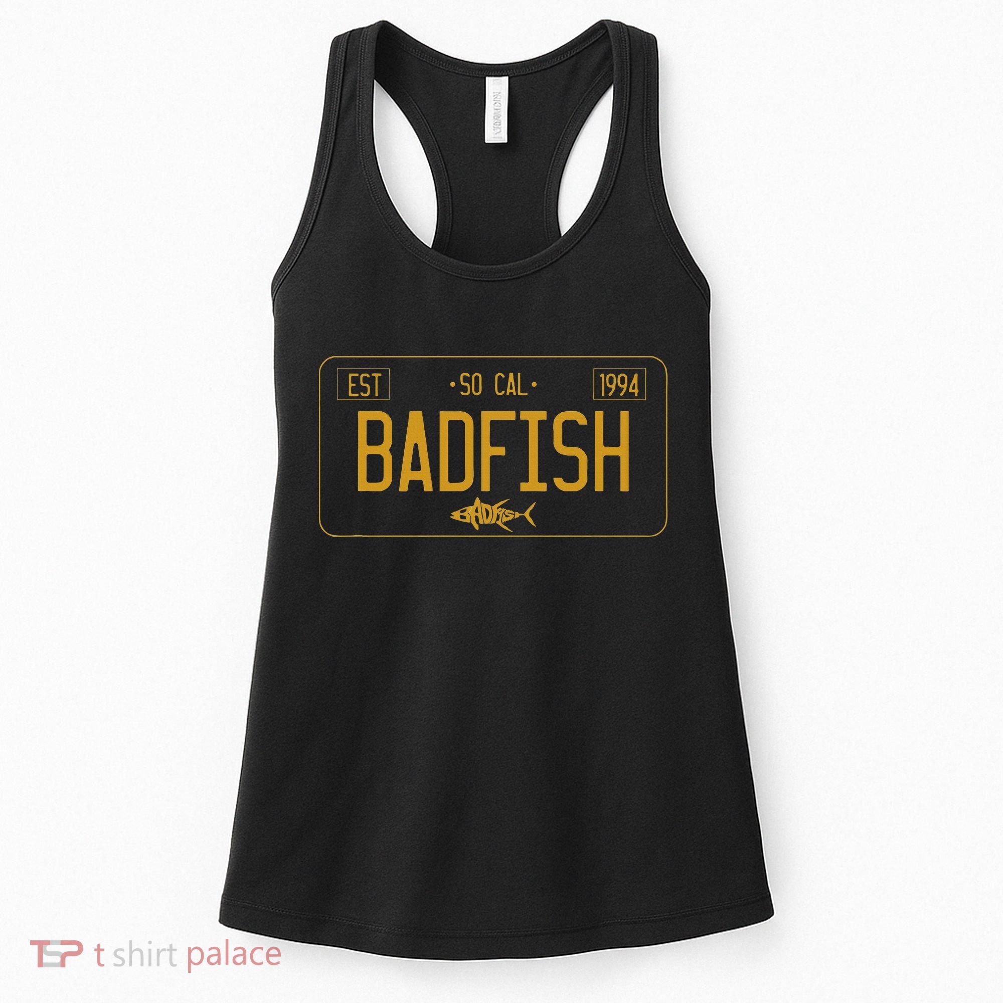 Socal Badfish License Plate Women's Tank Top