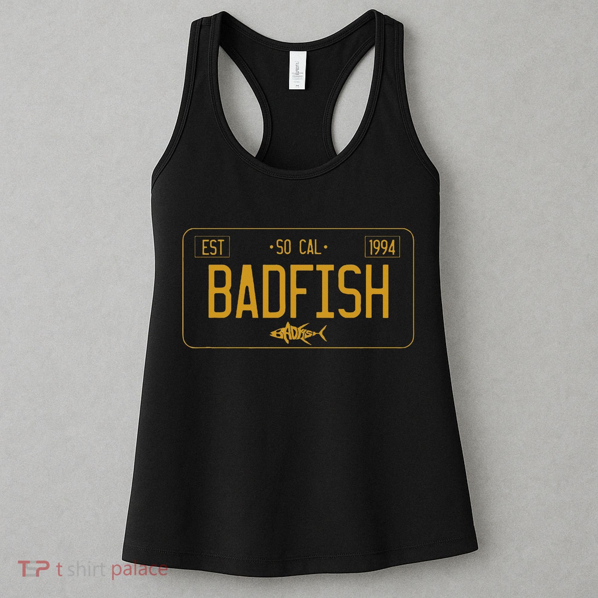 Socal Badfish License Plate Women's Tank Top