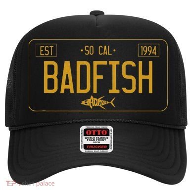 Socal Badfish License Plate Hat