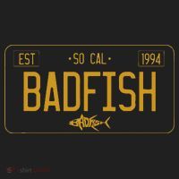Socal Badfish License Plate Golf Towel thumb 3