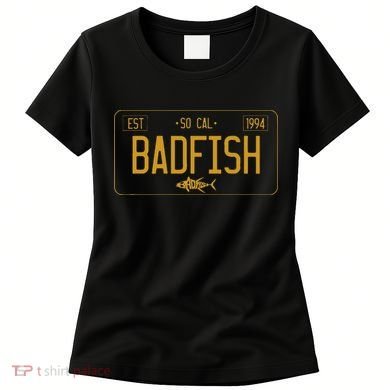 Socal Badfish License Plate Women's T-Shirt