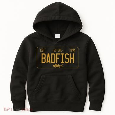 Socal Badfish License Plate Kids Hoodie