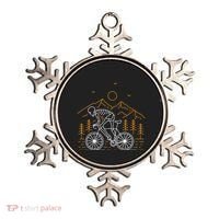 Skeleton Biking Lazy Halloween Costume Cool Line Art Bicycle Ornament thumb 0