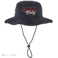 Santa Baby Leopard Christmas Pattern Logo Bucket Hat thumb 0