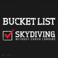 Skydiving Bucket List Funny Skydiver Parachuter Quote Gift Pajama Set thumb 2