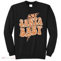 Santa Baby Lightning Cheetah Christmas Sweatshirt thumb 0