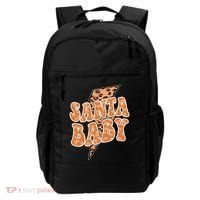 Santa Baby Lightning Cheetah Christmas Backpack thumb 0