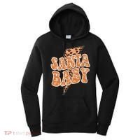 Santa Baby Lightning Cheetah Christmas Women's Hoodie thumb 0