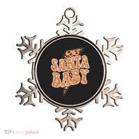 Santa Baby Lightning Cheetah Christmas Ornament thumb 0