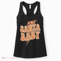 Santa Baby Lightning Cheetah Christmas Women's Tank Top thumb 0