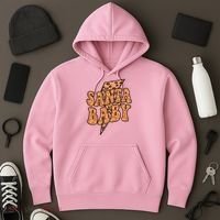 Santa Baby Lightning Cheetah Christmas Hoodie thumb 3