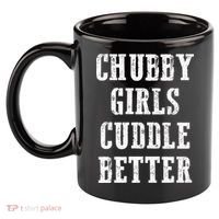 SSBBW BBW Lover Chubby Cuddle Better 11oz C Handle Ceramic Mug thumb 2