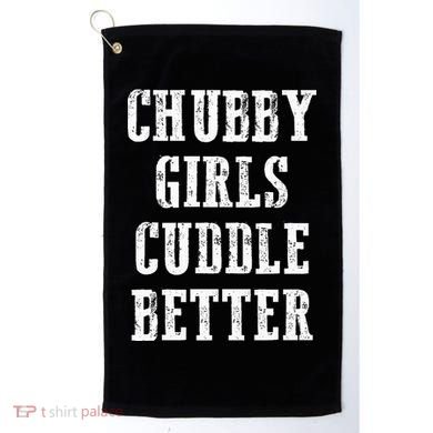 SSBBW BBW Lover Chubby Cuddle Better Golf Towel