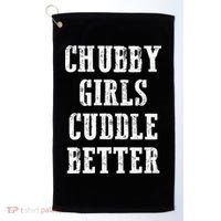 SSBBW BBW Lover Chubby Cuddle Better Golf Towel thumb 0