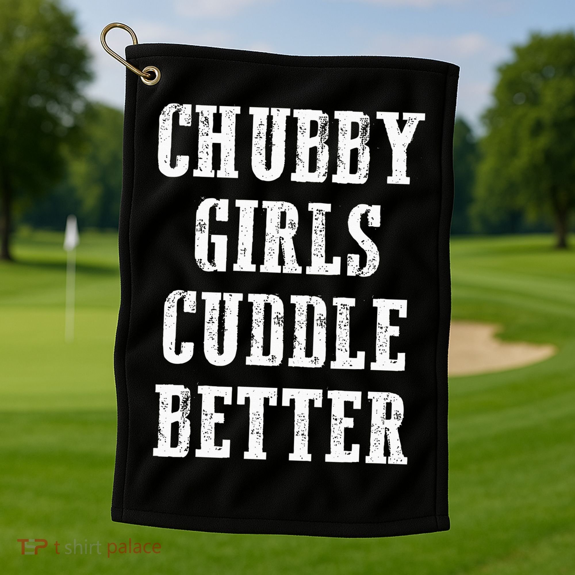 SSBBW BBW Lover Chubby Cuddle Better Golf Towel