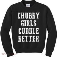 SSBBW BBW Lover Chubby Cuddle Better Kids Sweatshirt thumb 0