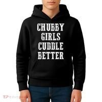 SSBBW BBW Lover Chubby Cuddle Better Kids Hoodie thumb 4