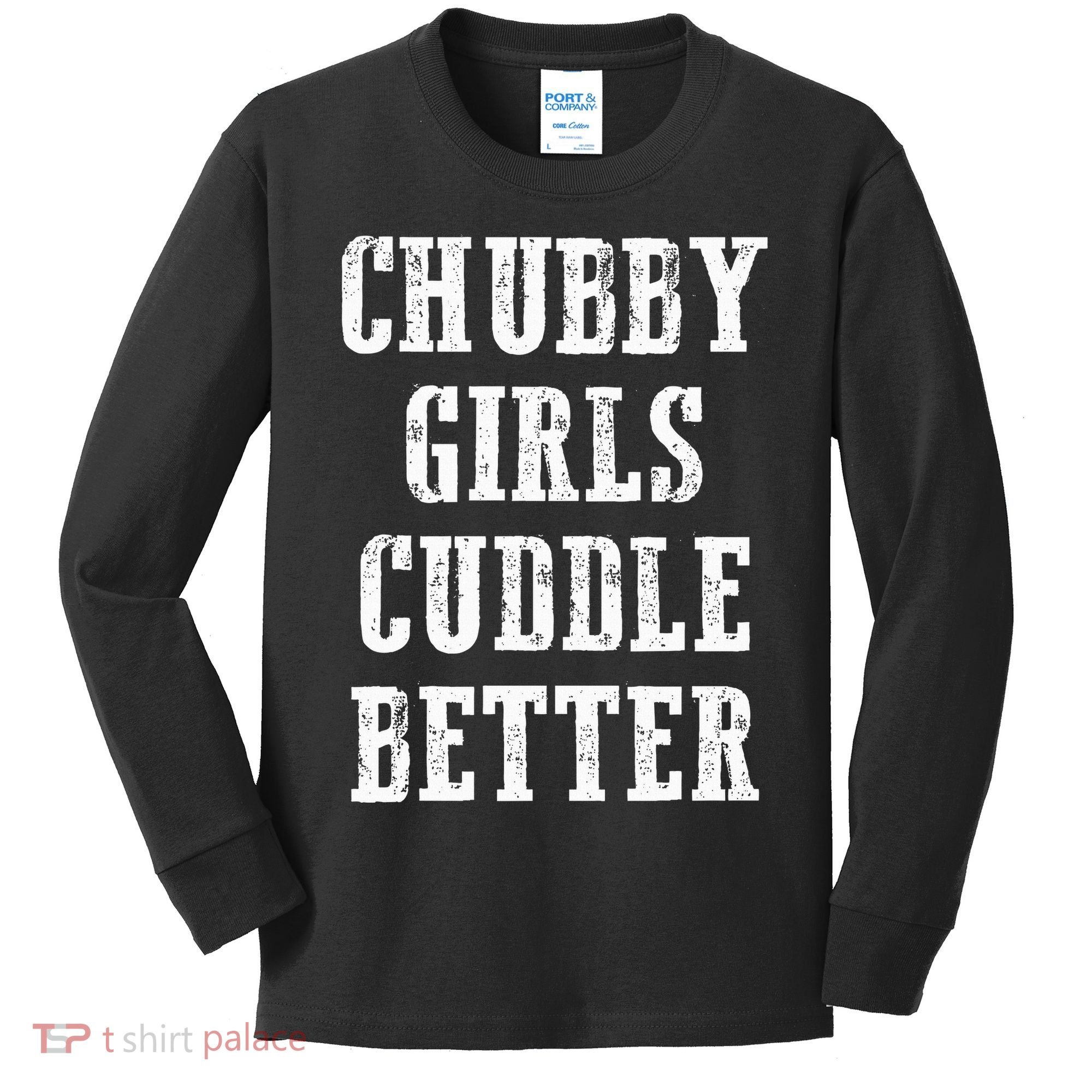 SSBBW BBW Lover Chubby Cuddle Better Kids Long Sleeve Shirt