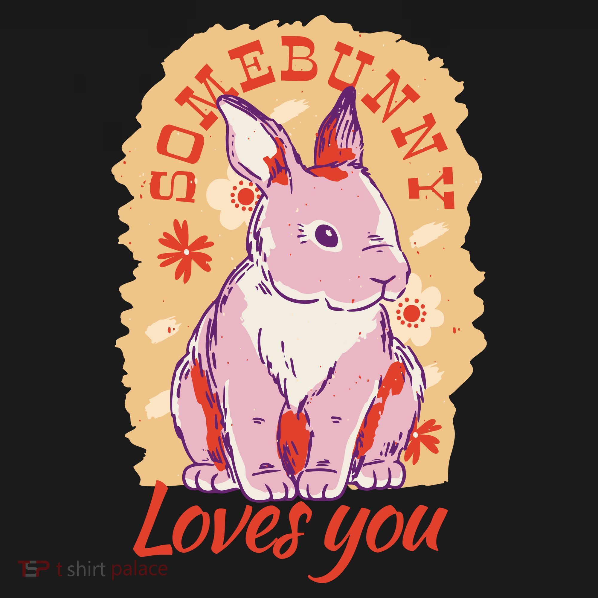 Some Bunny Loves You Cute Toddler Hoodie